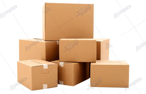 جعبه بسته بندی بدون چاپ