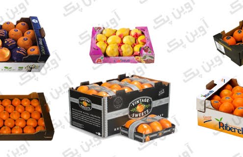 جعبه کارتن پرتقال