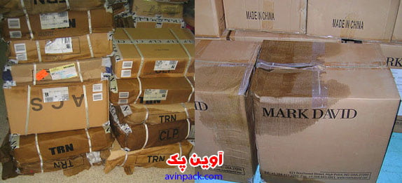 کارتن فریت خیس شده