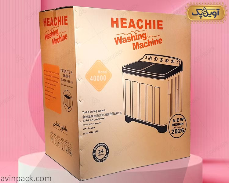 کارتن ماشین لباسشویی دوقلو