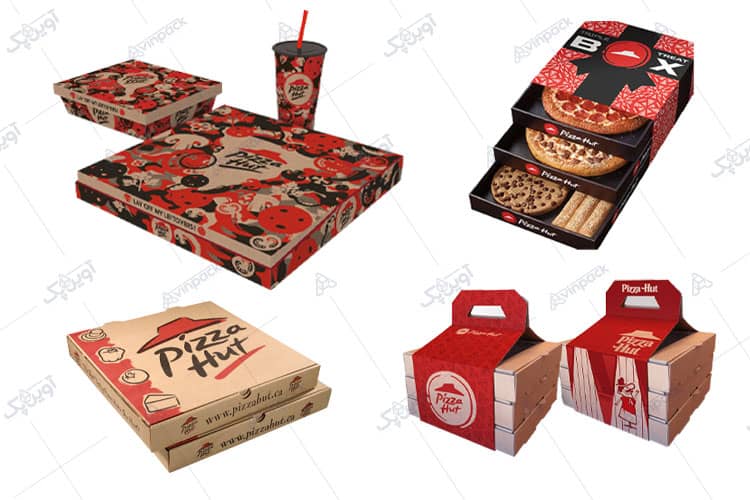 بسته بندی پیتزا هات
