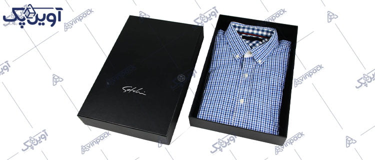 جعبه و کارتن بسته بندی پیراهن مردانه