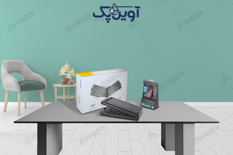 جعبه کارتنی و مقوایی موس و کیبورد