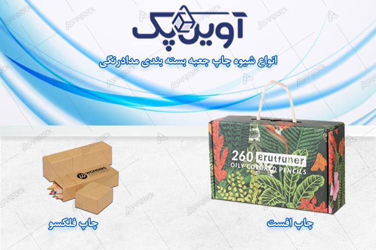 جعبه بسته بندی مداد رنگی - نوع طراحی آن چقدر در فروش موثر است؟ | کارتن سازی (آوین پک) جعبه بسته بندی مداد رنگی