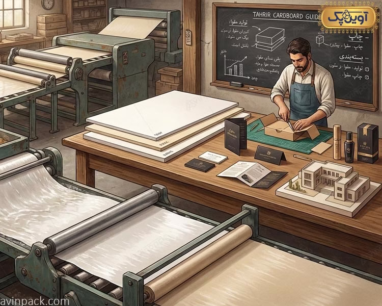 برندهای مطرح مقوا تحریر در بازار ایران