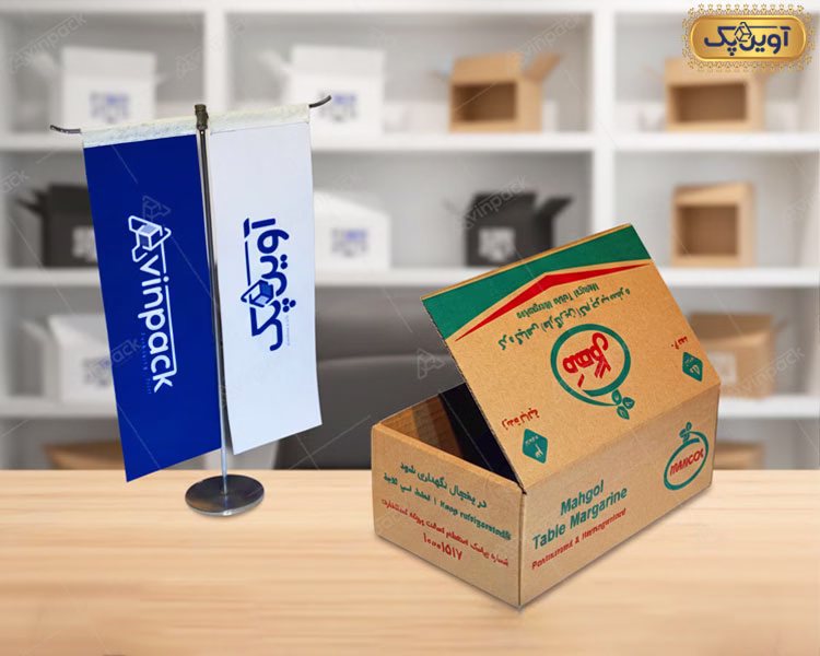 اهمیت کارتن بسته بندی محصولات مه گل در بازار رقابتی